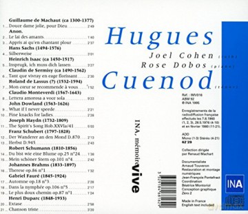 Anthologie des mélodies