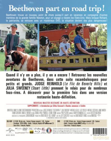 Beethoven's 3rd (Beethoven 3) [Blu-Ray]