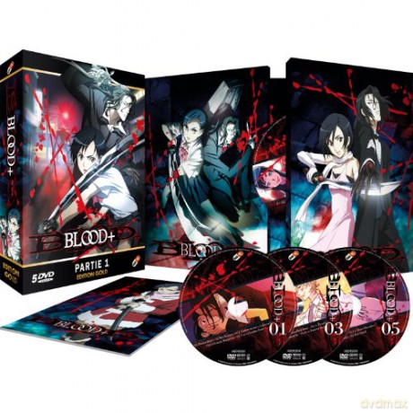 Blood+ (basé sur The Last Vampire) - Partie 1 - Edition Gold (5 + Livret)