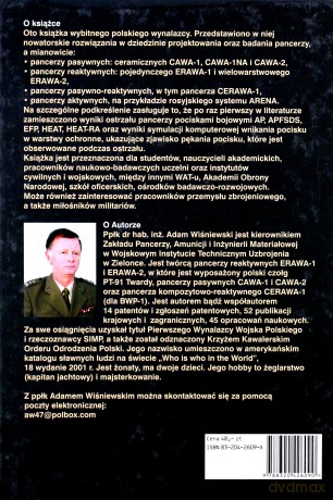 Pancerze - budowa, projektowanie i badanie - Adam Wiśniewski [KSIĄŻKA]