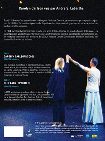 Carolyn Carlson au Travail