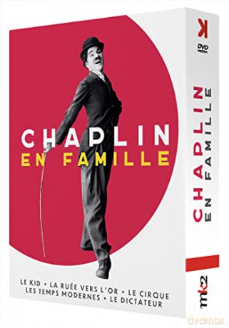 Chaplin en Famille-Le dictateur + Les Temps Modernes + La ruée vers l'or + Le Cirque + The Kid (Version Restaurée)