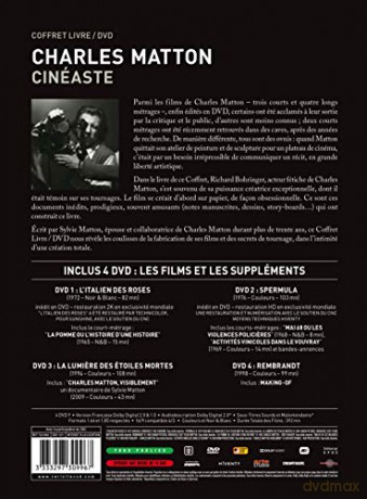 Charles Matton, cinéaste (Coffret + Livre)