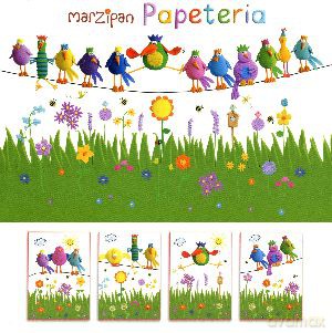 Papeteria. Ptaszki. Marzipan [KSIĄŻKA]
