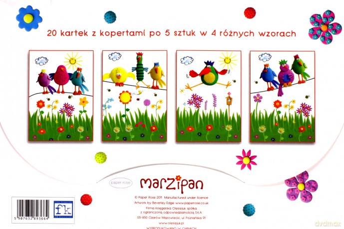 Papeteria. Ptaszki. Marzipan [KSIĄŻKA]