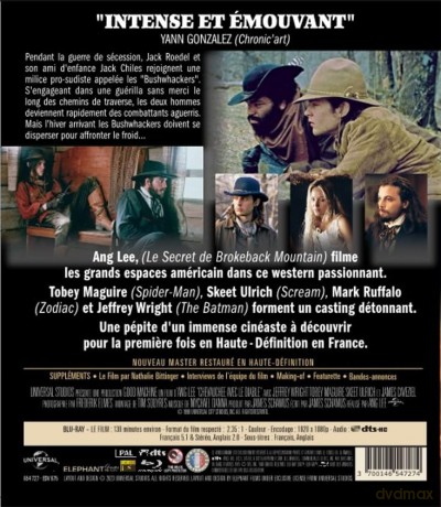 Ride with the Devil (Przejażdżka z diabłem) [Blu-Ray]