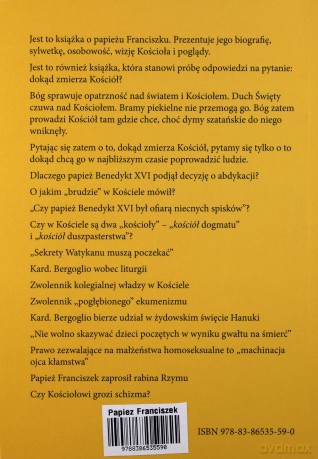 Papież Franciszek - dokąd zmierza Kościół - Stanisław Krajski [KSIĄŻKA]