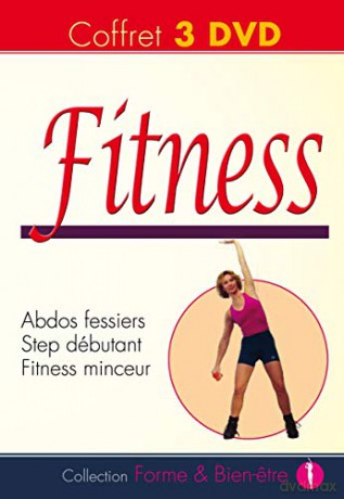 Coffret Abdos fessiers + Step débutant + Fitness Minceur