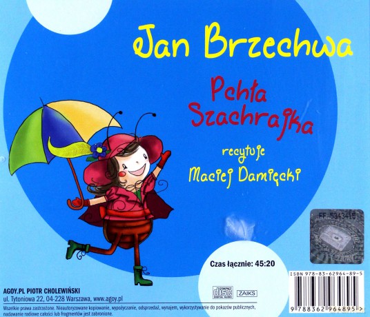 Pchła Szachrajka. Książka audio CD - Jan Brzechwa [KSIĄŻKA]