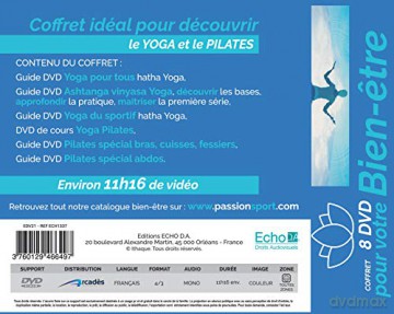 Coffret Bien etre Yoga-Pilates
