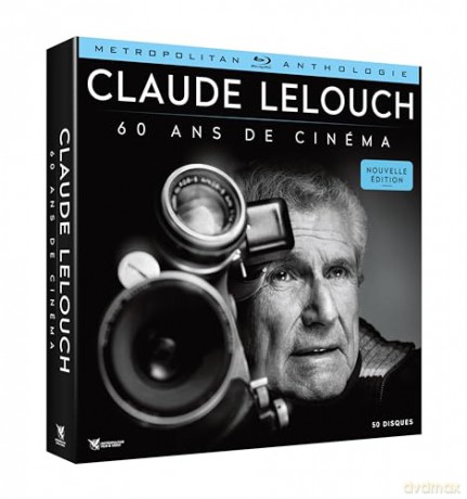 COFFRET CLAUDE LELOUCH ANTHOLOGIE - 60 ans de cinéma - Nouvelle Edition Limitée/DVD (Édition Collector)