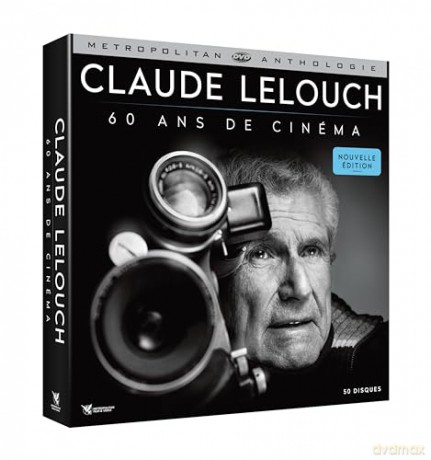 COFFRET CLAUDE LELOUCH ANTHOLOGIE - 60 ans de cinéma - Nouvelle Edition Limitée (Édition Collector)