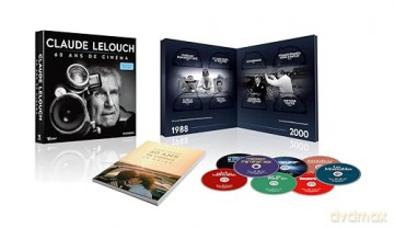 COFFRET CLAUDE LELOUCH ANTHOLOGIE - 60 ans de cinéma - Nouvelle Edition Limitée (Édition Collector)