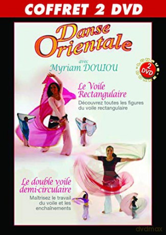 Coffret Danse Orientale rectangulaire Le Double Voile Demi-Circulaire