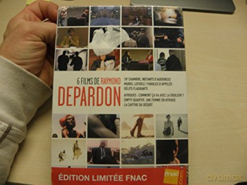 COFFRET DEPARDON 6 FILMS 10 E CHAMBRE,MURIEL LEFERLE,DELITS FLAGRANTS,AFRIQUE COMMENT CA VA AVEC LA DOULEUR,EMPTY QUARTER,LA CAPTIVE DU DESERT