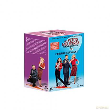 COFFRET LES PETITS MEURTRES D'AGATHA CHRISTIE - L'INTEGRALE DE LA SAISON 2