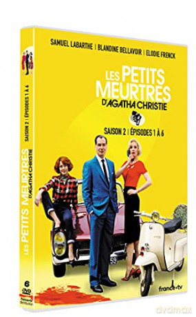 COFFRET LES PETITS MEURTRES D'AGATHA CHRISTIE - SAISON 2 - EPISODES 1 A 6 - BOITIER SIMPLE