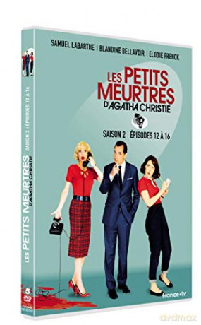COFFRET LES PETITS MEURTRES D'AGATHA CHRISTIE - SAISON 2 - EPISODES 12 A 16 - BOITIER SIMPLE
