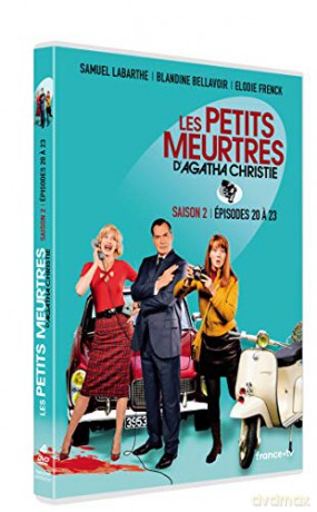 COFFRET LES PETITS MEURTRES D'AGATHA CHRISTIE - SAISON 2 - EPISODES 20 A 23 - BOITIER SIMPLE