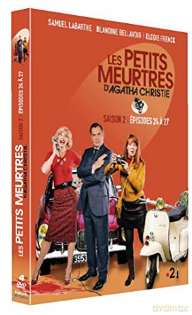 COFFRET LES PETITS MEURTRES D'AGATHA CHRISTIE - SAISON 2 - EPISODES 24 A 27 - DIGIPACK