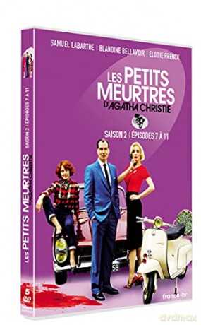 COFFRET LES PETITS MEURTRES D'AGATHA CHRISTIE - SAISON 2 - EPISODES 7 A 11 - BOITIER SIMPLE