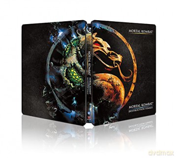 Coffret Mortal Kombat + Mortal Kombat Destruction - BIPACK-Edition Limitée-STEELBOOK-BLU-Ray