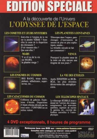 Coffret odyssée de l'espace