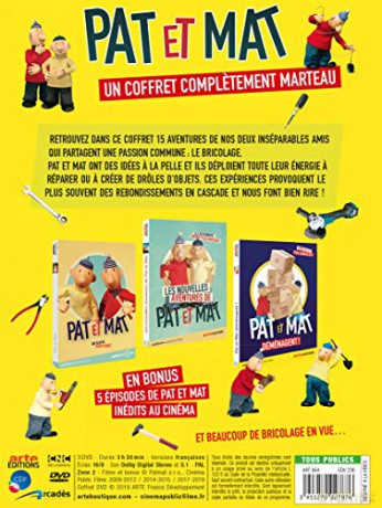 Coffret Pat et Mat completement marteau