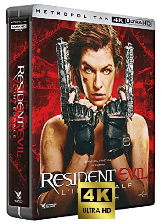 Resident Evil Collection: Resident Evil / Resident Evil: Apocalypse/ Resident Evil: Extinction / Resident Evil: Afterlife / Resident Evil: Retribution / Resident Evil: The Final Chapter (steelbook) [4xBlu-Ray 4K]+[2xBlu-Ray]