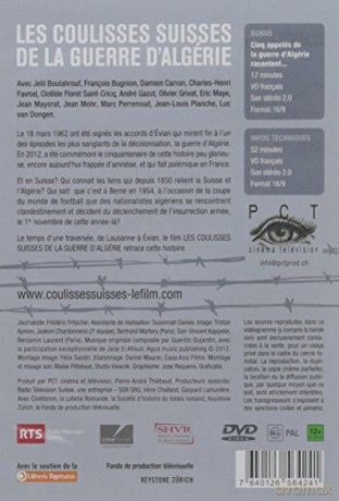 Coulisses suisses de la Guerre d'Algérie