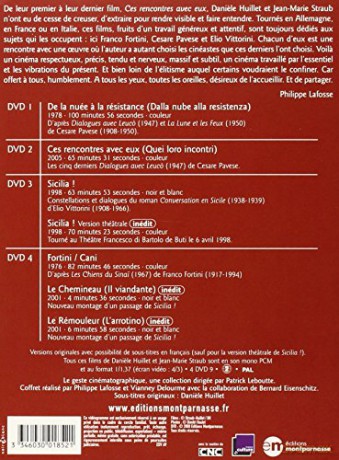 Daniele Huillet et Jean-Marie Straub-Vol. 2 (Édition Collector)