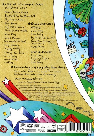 Mika: Live In Cartoon Motion (Polska Cena!!) [DVD]