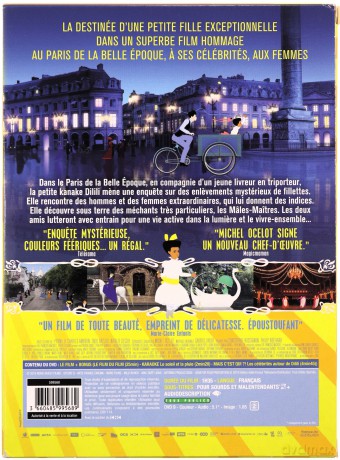 Dilili in Paris (Dilili w Paryżu) [DVD]