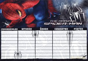 Plan lekcji Amazing Spider-Man [KSIĄŻKA]