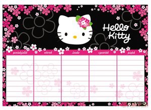 Plan lekcji Hello Kitty [KSIĄŻKA]