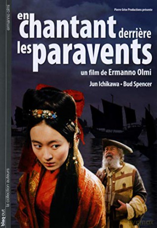 en Chantant derriere Les paravents