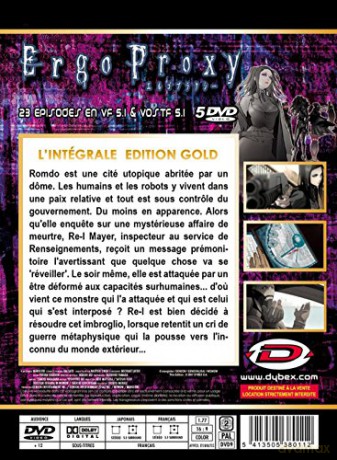 Ergo Proxy - Intégrale - Edition Gold (5 + Livret)
