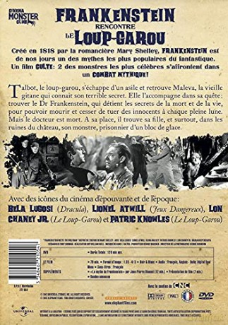 Frankenstein Meets the Wolf Man (Frankenstein spotyka wilkołaka) [DVD]