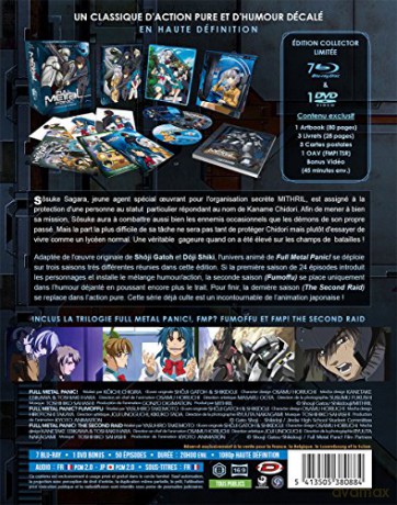 Full Metal Panic! - Intégrale de la Trilogie - Edition Collector Limitée