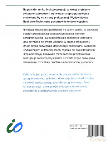 Podstawy techniczne inżynierii oprogramowania - Dick Hamlet, Joe Maybee [KSIĄŻKA]