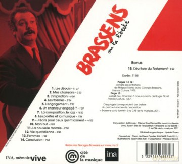 Georges brassens ou la Liberte