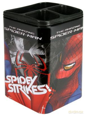Pojemnika na długopisy metalowy Amazing Spider-Man [KSIĄŻKA]