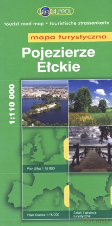 Pojezierze Ełckie. Mapa turystyczna w skali 1:110 000 [KSIĄŻKA]