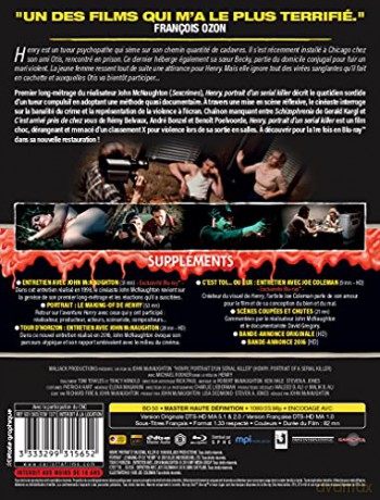 Henry-Portrait d'un Serial Killer (Édition SteelBook)