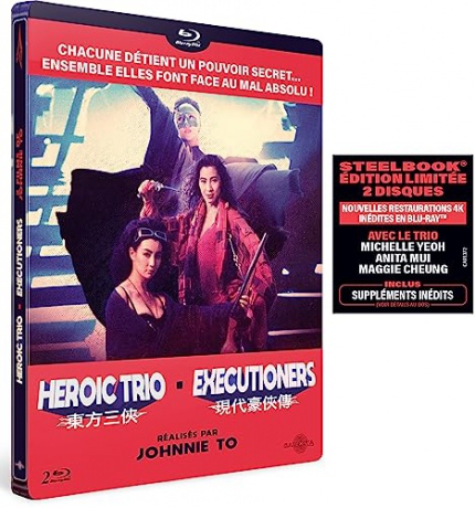 Heroic Trio + Executioners (steelbook) [Blu-Ray]
