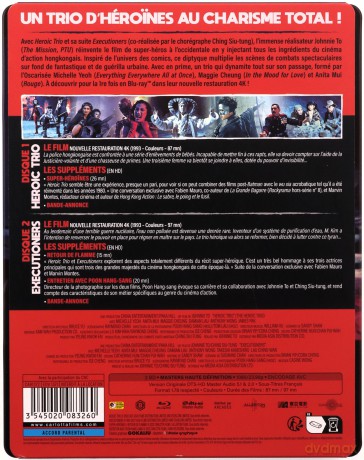 Heroic Trio + Executioners (steelbook) [Blu-Ray]