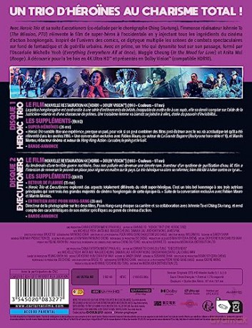 HEROIC TRIO + EXECUTIONERS - 2 FILMS DE JOHNNIE TO - 2 UHD STEELBOOK - ED LIMITE