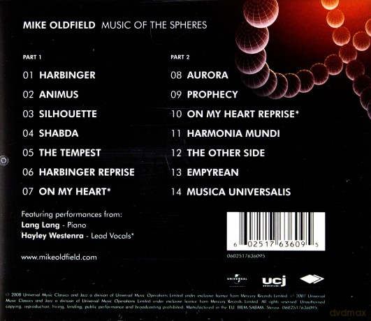 Mike Oldfield: Music Of The (Polska Cena!!) [CD]