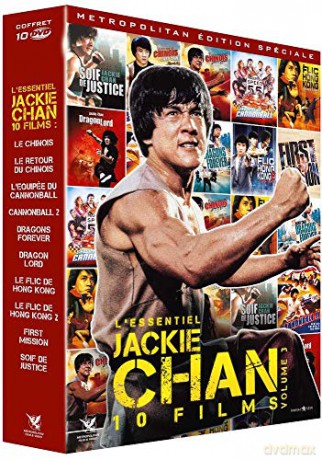 Jackie Chan, l'essentiel-10 Films-Coffret n° 3
