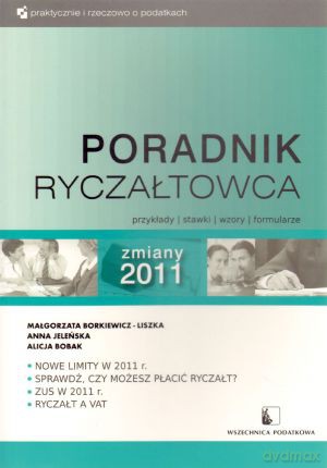 Poradnik Ryczałtowca. Zmiany 2011 - Anna Jeleńska, Małgorzata Borkiewicz-Liszka, Alicja Bobak [KSIĄŻKA]